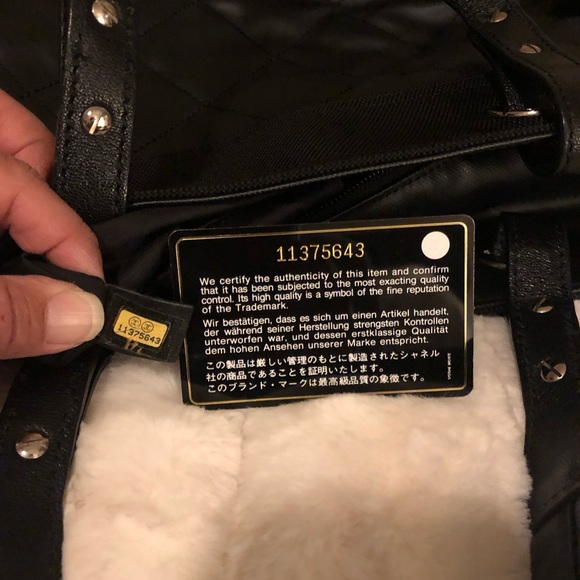 ❌SOLD❌Authentic Chanel Biarritz Large Tote - Picture 8 of 8